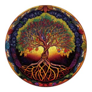 Puzzle de madeira-Árvore da Vida 4 66a5df173b235