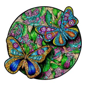 Puzzle de madeira-BONITA BORBOLETA 66ab252ab7e20