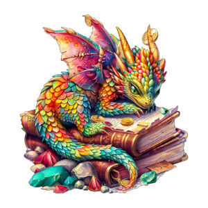 Puzzle de madeira – Dragão de joias 66adc829152c1