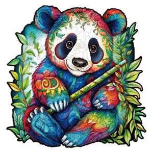 Puzzle de madeira-Panda 66cf19d78bc1d