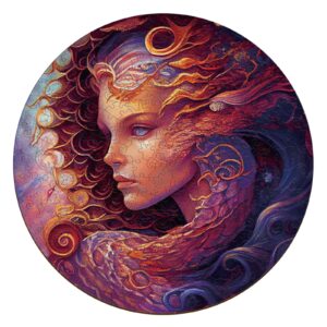 Puzzle de madeira do Zodíaco-Escorpião 66d335982736f