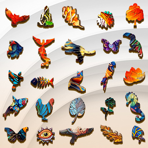 Libertar a criatividade: formas exclusivas de puzzles de madeira 66e24bb11888b
