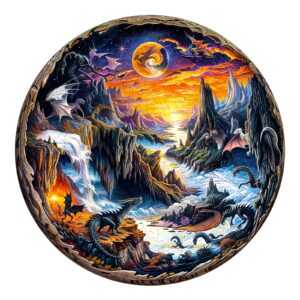 Puzzle de madeira – mundo de fantasia 3D 66e1e414da2f7