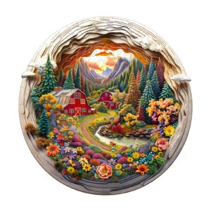 Puzzle de madeira – Quinta 3D 66eee7231a2d9