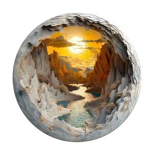 Quebra-cabeça de madeira – Visão 3D dentro da caverna 1 66e9f2a8520cf