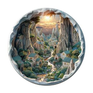 Quebra-cabeça de madeira – Visão 3D dentro da caverna 2 66e20da70ff38