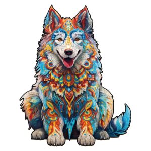 Quebra-cabeça de madeira – Malamute do Alasca 66e6906ae1a52