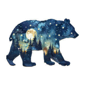 Puzzle de madeira-Urso Astral 66da8f319c049 Puzzle de madeira-Urso Astral 66da8f319c049