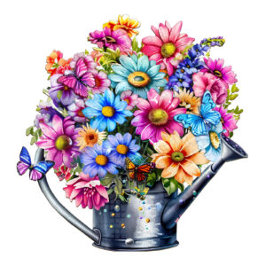Puzzle de madeira – linda flor 66e051ea17129