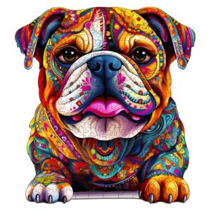 Puzzle-Bulldog de madeira 66e36c40c0afd