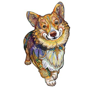 Puzzle de madeira-CLEVER CORGI 66e976ff848e2