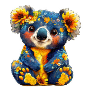 Puzzle de madeira – coala colorido 66eefc2103dcf