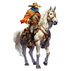 Quebra-cabeça de madeira – Cowboy 66de107e27280