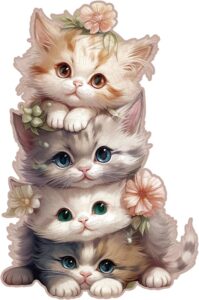 Puzzle de madeira – gatinho fofo 66ea97ba179d4