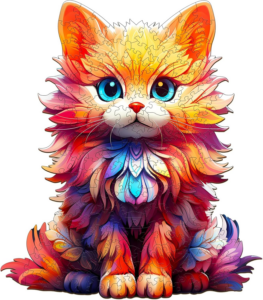 Puzzle de madeira – gato dócil 66eebe1f6b7bc