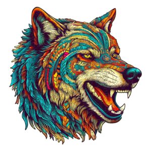 Quebra-cabeça de madeira – Lobo feroz 66e4e9aa07549