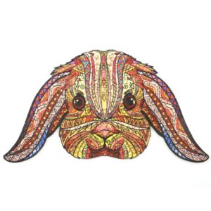 Puzzle de madeira – COELHO ENGRAÇADO 66e01e64d5617