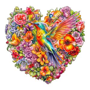 Quebra-cabeça de madeira – beija-flor e flor 66e47864d3a8d