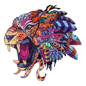 Puzzle de madeira-JUNGLE LIGHTNING 66de2d44251c4