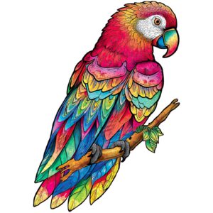 Quebra-cabeça de madeira – adorável papagaio 66e3b44860cd3