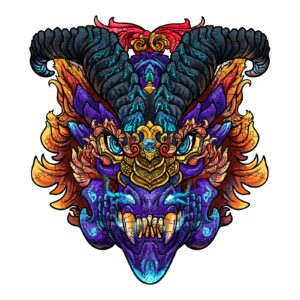 Puzzle em madeira – DRAGÃO MÁGICO 66ee37d8a2578