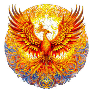 Quebra-cabeça de madeira – Noble Phoenix 66e13f363ee42