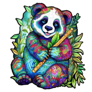 Puzzle de madeira-Panda 2 66e8185155322