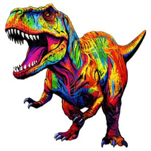 Puzzle de madeira – T-rex rugido 66e75e9c7270d