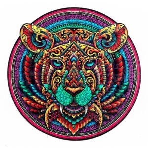 Puzzle de madeira-TIGRE SAGRADO 66dd425010348