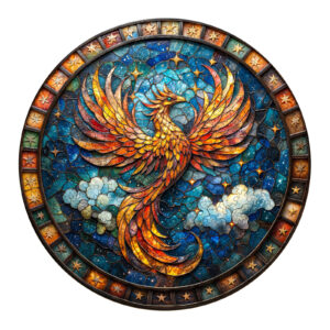 Puzzle de madeira Starry Sky Phoenix 66e96250ac861