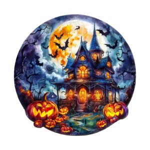 Puzzle de madeira-Abóbora de Halloween 2 66ed028e922d8