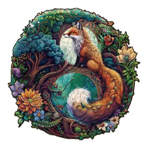 Quebra-cabeça de madeira – Yin Yang Fox 3 66e89e58c6ee7
