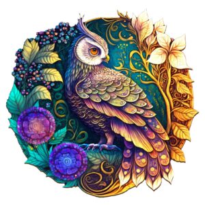 Puzzle de madeira – Coruja Yin Yang 3 66dddce6e3bf4