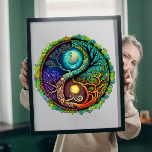 Harmonia em peças: explorar o simbolismo do Yin Yang em puzzles de madeira 66e14e5fcbe2e