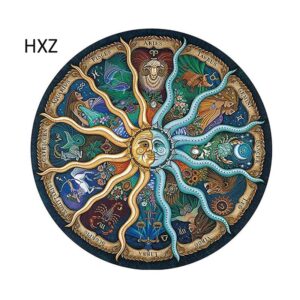 Puzzle de madeira-HORÓSCOPO DO ZODÍACO 66ec1f9b1dfb9