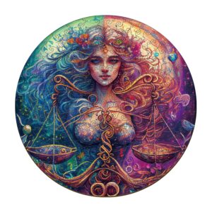Puzzle de madeira do Zodíaco-Libra 66eb46f6367e9
